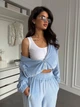 Женский костюм тройка голубой 42-44 г1425.1082.01 - изображение 3