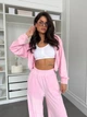 Женский костюм тройка розовый 42-44 г1425.1082.01 - изображение 8