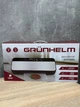 Вакуумный упаковщик Grunhelm GV118BS вакуумный для сухих и влажных продуктов цифровой дисплей встроенный нож 110 Вт Черный - изображение 7