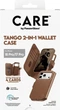 Etui z klapką CARE by Panzer Glass Tango 2-in-1 Wallet Case Brown w. MagSafe do Apple iPhone 17 Pro (CR47329) - obraz 6