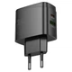 Мережевий зарядний пристрій HOCO CS63A Bright PD charger 65W Black - изображение 3