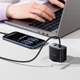 Мережевий зарядний пристрій HOCO C164A New charger Type-C cable U+C 30W Black - изображение 7