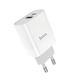 Мережевий зарядний пристрій Hoco C80A Rapido charger Lightning cable 20W White - зображення 6