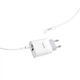 Мережевий зарядний пристрій Hoco C80A Rapido charger Lightning cable 20W White - зображення 4