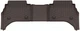 Килимки Weathertech Choco для Land Rover Range Rover (mkV) 2021→ / Range Rover Sport (mkIII) 2022→ (2 ряд) (WT 4717534) - изображение 1