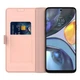 Чехол-книжка Deexe Faro Wallet для Motorola Edge 70 Fusion - Rose Gold - изображение 2