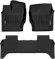 Килимки Weathertech Black для Land Rover Range Rover (mkIV)(L405) 2018-2021 (PHEV)(2-х зонний клімат) (WT 444801-4414055) - зображення 1