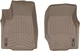 Килимки Weathertech Beige для Jeep Grand Cherokee (mkV)(WL)(long) 2021→ (не Summit комплектація) / (mkV)(WL)(гібрид)(4xe) 2022→ (1 ряд) (WT 4516961) - изображение 1