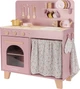 Zestaw do zabawy Little Dutch Kuchnia drewniana FSC Różowa (LD2501) (8713291225015) - obraz 3