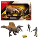 Динозавр Спинозавр Мир Юрского периода Jurassic world Spinosaurus Dinosaur Rebirth Storypack JGB54 Mattel - изображение 1