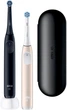 Набір електричних зубних щіток Oral-B iO Night Black & Calm Pink + TC - зображення 2