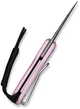 Нож Civivi Purr складной карманный Double Detent Slip Joint Nitro-V / G10 4.65 см Бело-розовый (C25054-4) - изображение 7