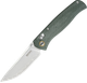 Нож SRM Medal 255L-MG3 складной туристический Ambi Lock 140Cr / Micarta 8.2 см Зеленый - изображение 1