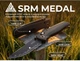 Нож SRM Medal 255L-MB3 складной туристический Ambi Lock 140Cr / Micarta 8.2 см Черный - изображение 10