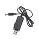 Кабель преобразователь USB-DC для роутера 9V/12V до 0,7А с переключателем, питание от PowerBank, DC 5.5×2.1 с переходником - изображение 8