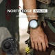 Чоловічий годинник North Edge Apache Green тактичний 5 BAR компас 2 ремінці - зображення 10