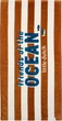 Ręcznik dziecięcy Little Dutch World Brown Stripe 60x120 cm (8721321872344) - obraz 1