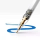 Стилус Baseus Smooth Writing PS3 Pro 360° Touch Operation Wired Charging Stylus (With Type-C*1 Cable and Tip*1) B0004A01 White - изображение 4