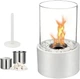 Настольный биокамин Белый, Ethanol Lamp камин на биотопливе для квартиры (1009642-White) - изображение 2