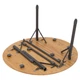 Стол Bo-Camp Poundbury Round 90x90 cm Brown (1404656) - изображение 6
