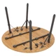 Стол Bo-Camp Poundbury Round 90x90 cm Brown (1404656) - изображение 8