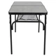 Стол Bo-Camp Northgate 120x60 cm Black/Grey (1404186) - изображение 2