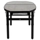 Стол Bo-Camp Northgate 100x70 cm Black/Grey (1404189) - изображение 3