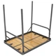 Стол Bo-Camp Margate 75x55 cm Bamboo Brown (1404666) - изображение 8