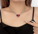Цепочка чокер Fashion Jewerly на шею с сердцем в руках скелета в готическом стиле y2k бижутерия (SVS) - изображение 5