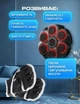 Интерактивная настенная боксерская мишень-груша с перчатками музыкой LED тренажер бокса для детей взрослых отработки ударов - изображение 4