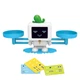Игра-балансир Bei Yu Toys Математические весы: Робот BY-6003 - зображення 2