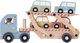 Zestaw zabawkowy Little Dutch Laweta z autami FSC LD7095 (8713291770959) - obraz 1