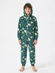 Кігурумі піжама флісова дитяча підліткова на хлопчика Boys Onesie 158-164см Зелений (1751) - изображение 1
