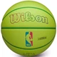Баскетбольный мяч Wilson NBA Team Neon Boston Celtics размер 7 композитная кожа (WZ4037401XB) - изображение 2