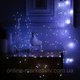 Гирлянда Конский хвост от сети, 2,5 м, 20 нитей, 500 LED, Холодный белый - изображение 9