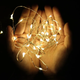Гірлянда роса на батарейках та від USB, 10м, 100Led, Xmas, Тепле світло - зображення 3