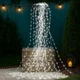 Гирлянда Конский хвост от сети, 2м, 200LED,Холодный белый - изображение 1