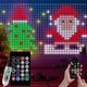 Светодиодная гирлянда Штора на окно 3х2м 400LED Многоцветная RGB с Bluetooth управлением и пультом ДУ для праздничного декора интерьера - изображение 1