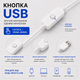 Светодиодная LED COB лента 2 метра с кнопкой USB 5V светильник для подсветки кухни шкафов - изображение 3