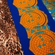 Ткань трикотаж Bagira 200 гр/м2 150 см, 100% полиэстер, трикотаж для платьев, топов и повседневной одежды синий - изображение 4