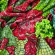 Ткань трикотаж Vitrag 200 гр/м2 150 см, 100% полиэстер, трикотаж для платьев, топов и повседневной одежды красный - изображение 3