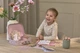 Kreatywna walizeczka Little Dutch Rosa i przyjaciele Różowy zestaw dla małych artystów (LD126898) (8715427181653) - obraz 5