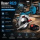 Аккумуляторная циркулярная пила Boxer R020 ручная дисковая пила 48 В 5 А ч бесщеточная с двумя аккумуляторами 125 мм для дерева - изображение 1