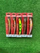 Набор Воблер Crystal Minnow 110F 11g (0.7-1.0м)(5шт) - плаваючий, на щуку, окуня, судака (8619-Набор 3) - изображение 2