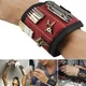 Будівельний універсальний магнітний браслет Magnetic Tool Wristband для утримання гвинтів цвяхів - зображення 4