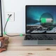 Розетка Folem RZ1 с USB и Type-C, быстрая зарядка QC3.0, 220V, настенная, белая - изображение 3