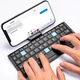 Клавіатура BauTech Bluetooth складана з магнітною підставкою Чорний (1014-646-00) - зображення 7
