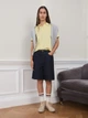 Поло женское Uniqlo 589914415 XS Желтое (1160859231) - изображение 4
