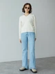 Пуловер женский Uniqlo 912802183 L Молочный (1160844862) - изображение 4
