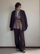 Пиджак классический удлиненный женский Uniqlo 59409971 S Коричневый (1160911008) - изображение 5